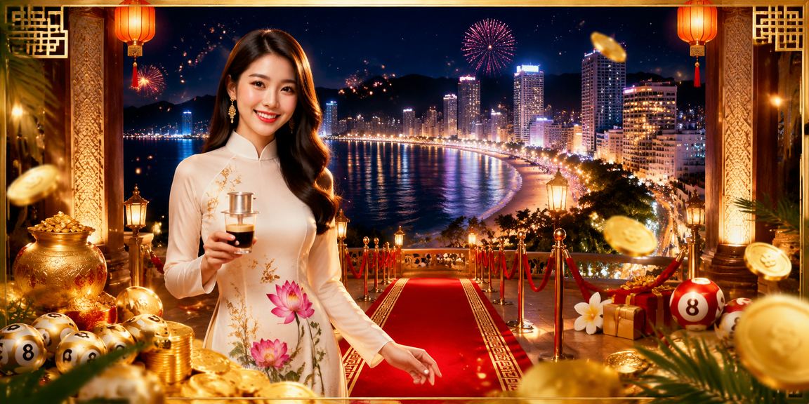 Quán cà phê Nha Trang với điện thoại và nhịp xem thông tin giải trí