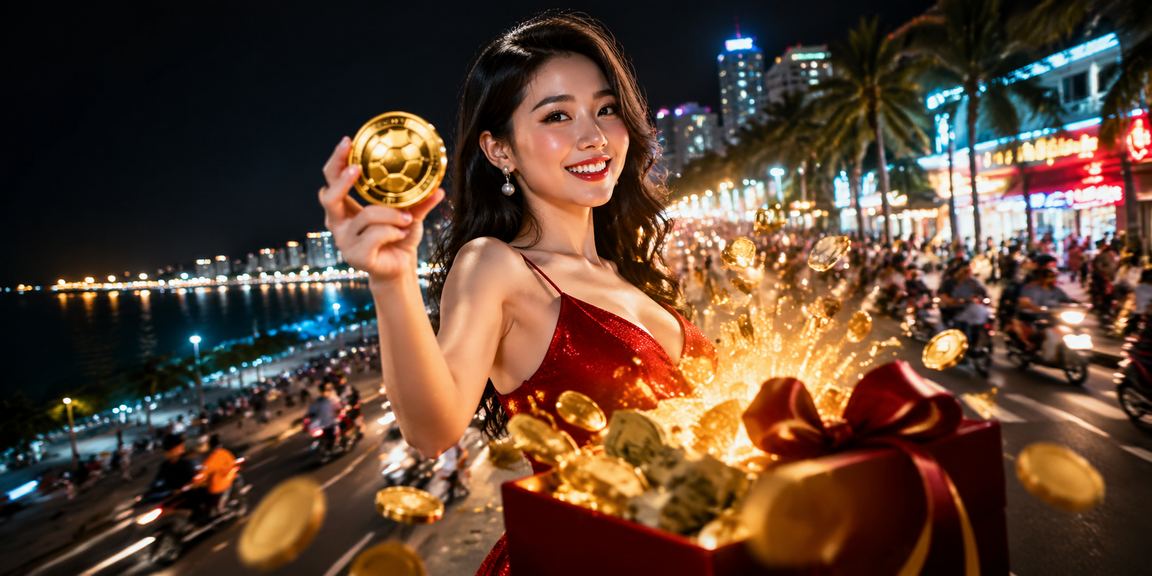 Ánh neon Quy Nhơn gợi nhịp giải trí và ưu đãi sau trận đấu